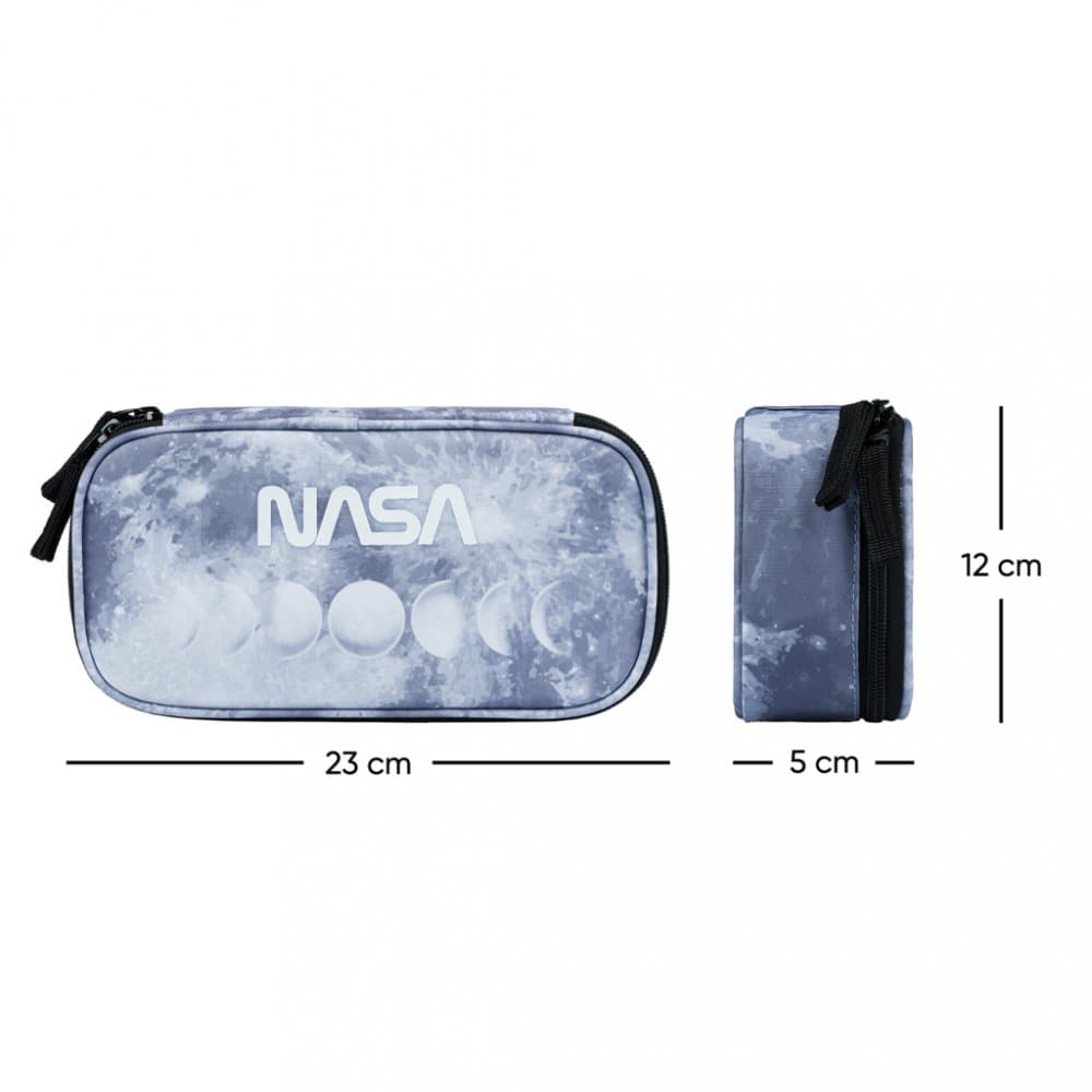 BAAGL Školní penál etue NASA Grey - náhled 4