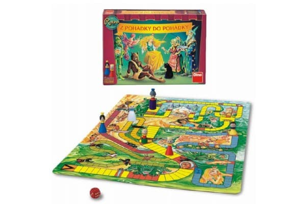 Z pohádky do pohádky retro edice společenská hra - náhled 2