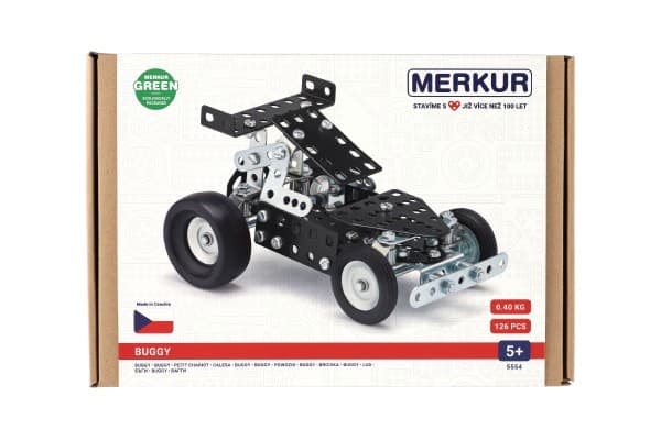 Stavebnice Merkur 055 Buggy, 10 modelů, 126 ks - náhled 2