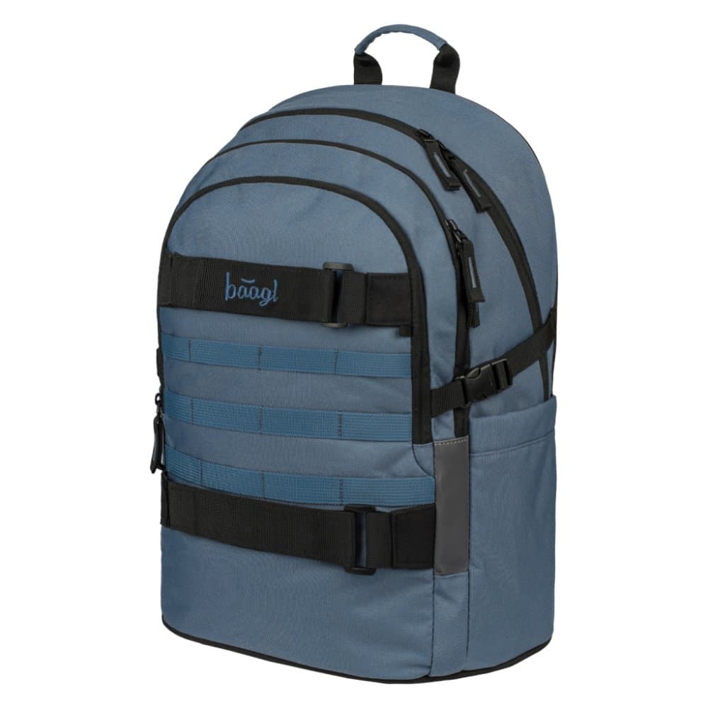 BAAGL Školní batoh Skate Dust Blue - náhled 2