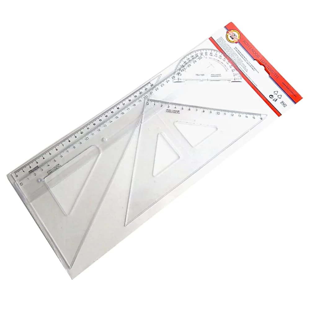 Geometrická souprava Koh-i-Noor velká pro leváky