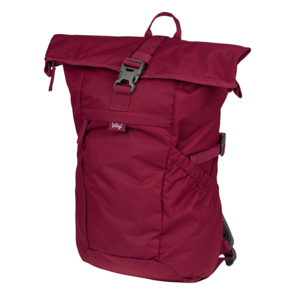 BAAGL Batoh Roll Burgundy GRS - náhled 2