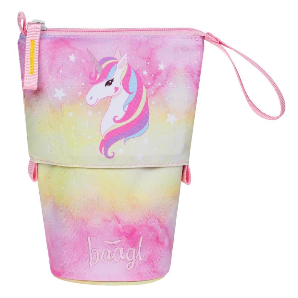 BAAGL Školní penál Pastelkovník Rainbow Unicorn GRS - náhled 1