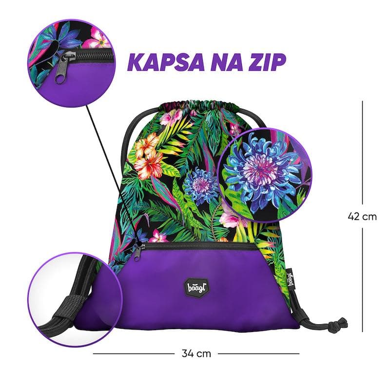 Sáček na obuv Baagl Tropical - náhled 3