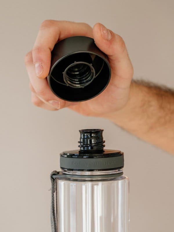 Láhev na pití Equa Plain Black 600ml - náhled 3