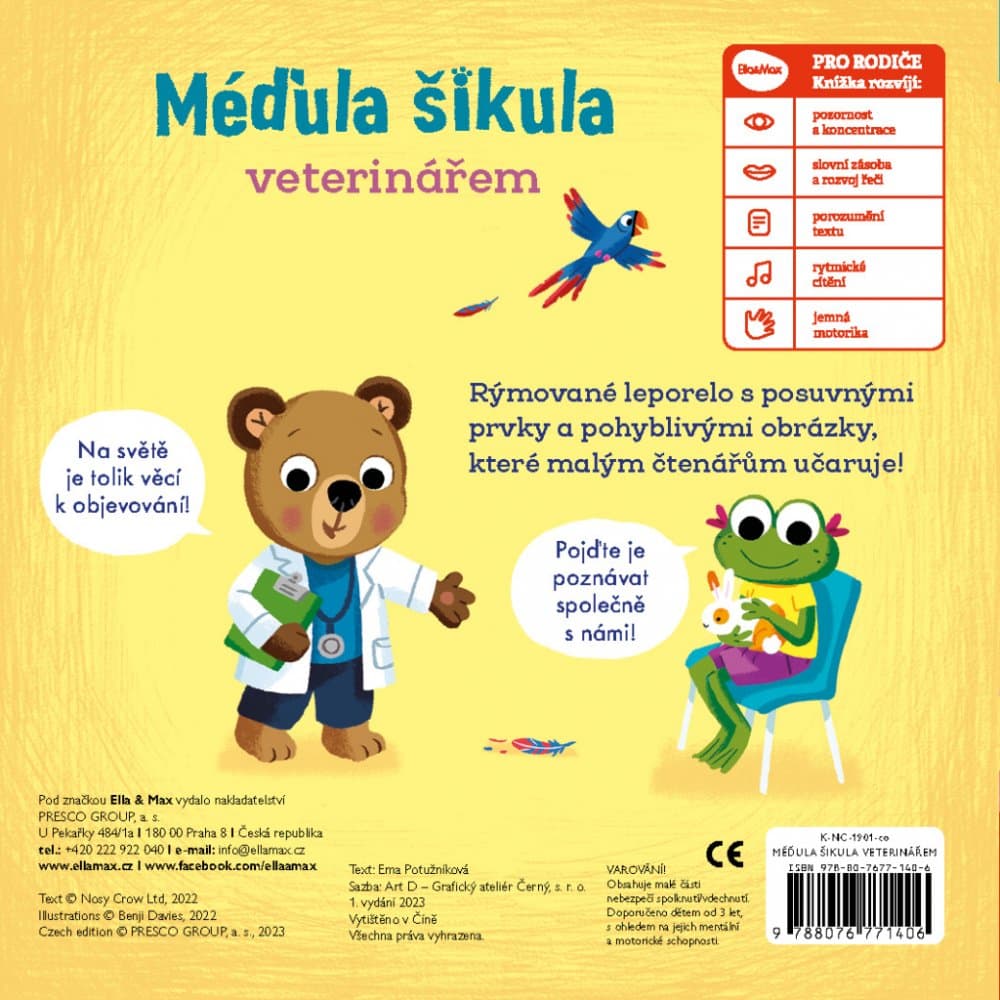 MÉĎULA ŠIKULA VETERINÁŘEM – Obrázky s pohyblivými prvky - náhled 5