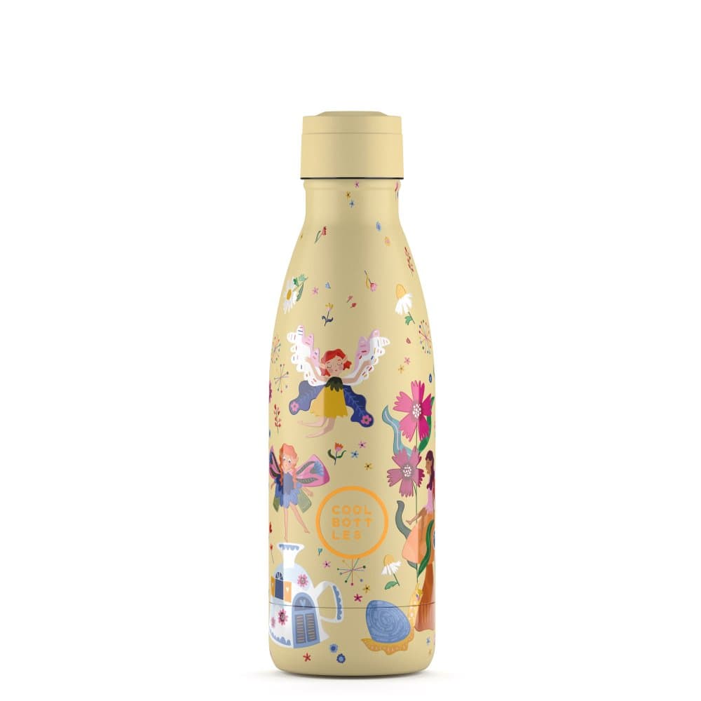 Dětská nerezová termolahev COOL BOTTLES Magical Fairies třívrstvá 350ml 3D - náhled 2
