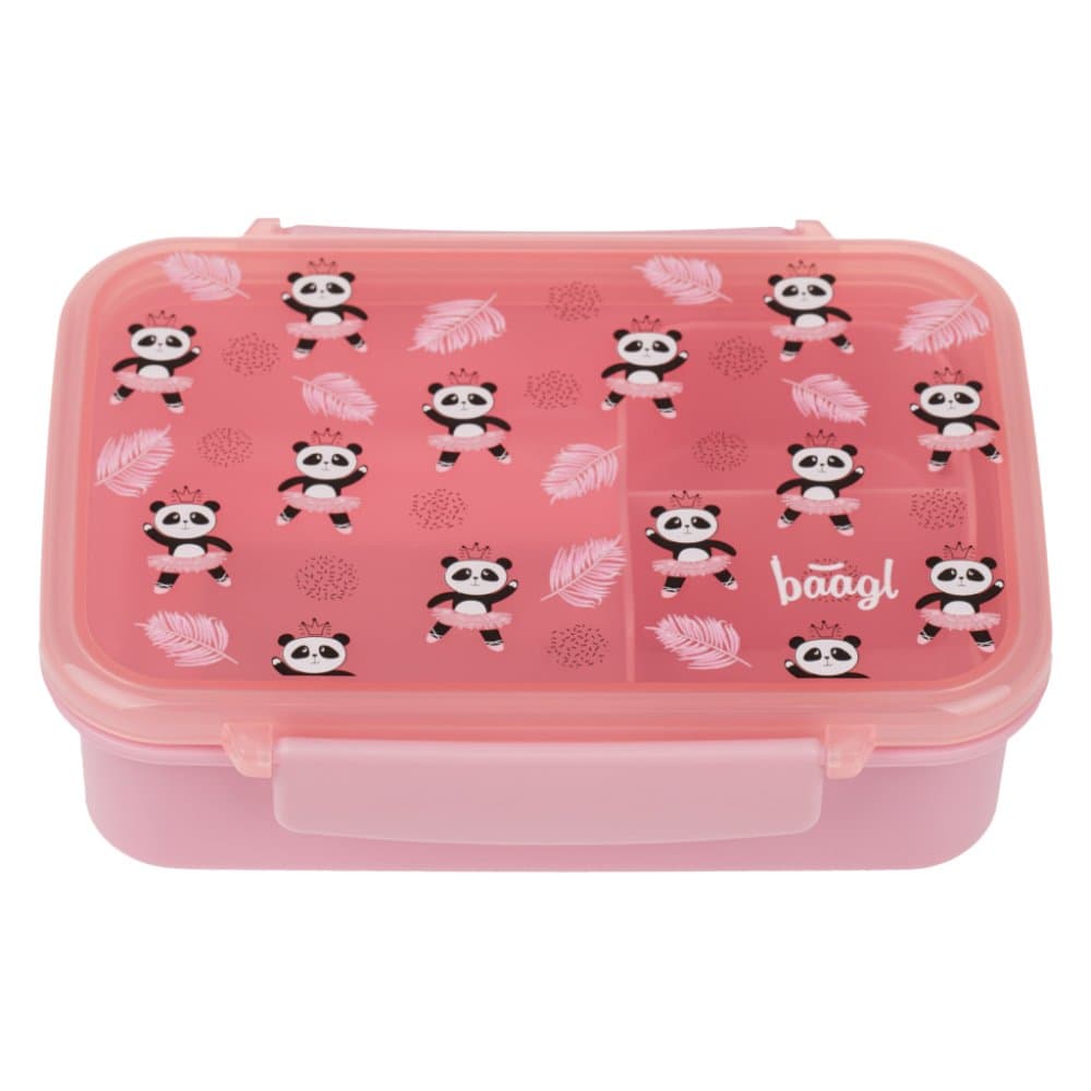 BAAGL Box na svačinu s přihrádkami Panda - náhled 3