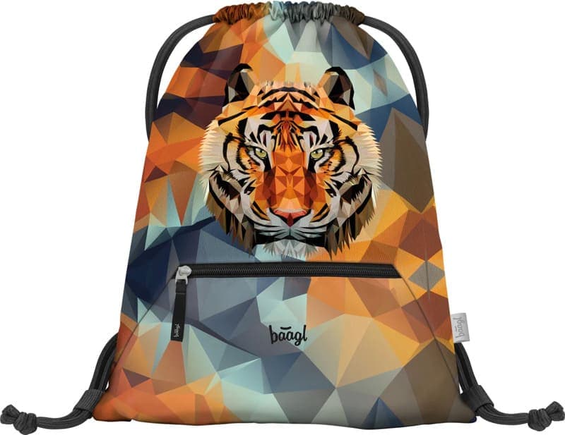 BAAGL Školní sáček Tiger - náhled 1