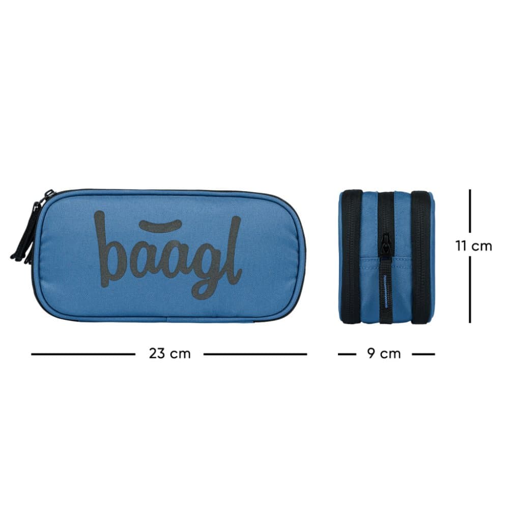 BAAGL Studentský penál etue Ocean Blue - náhled 5