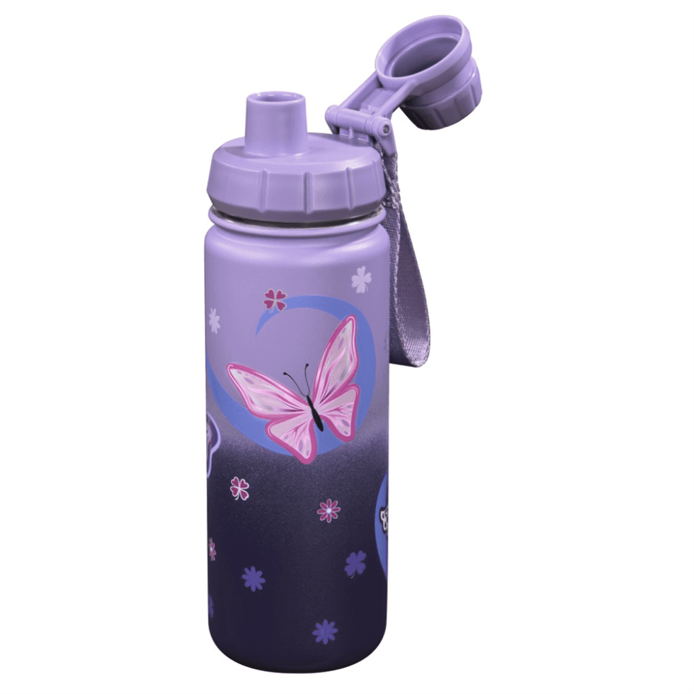 Izolovaná láhev na pití z nerezové oceli Step by Step 0,5 l, Sweet Butterfly - náhled 2