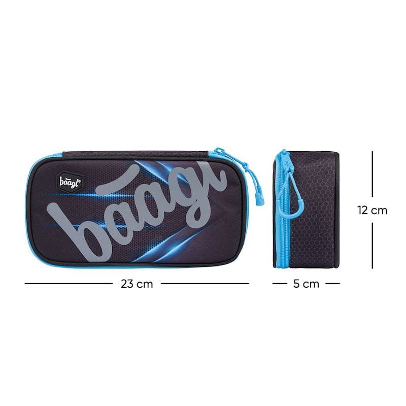 Penál etue Baagl skate Bluelight - náhled 4