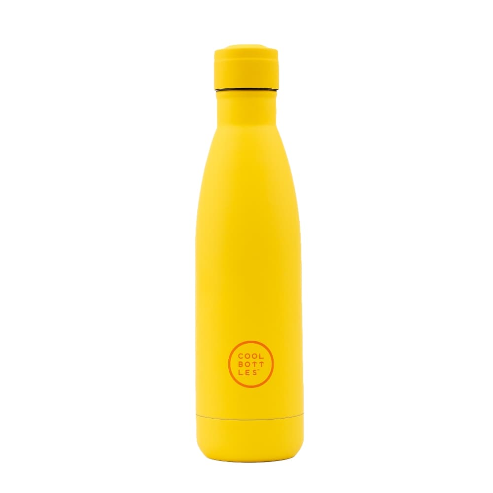 Nerezová termolahev COOL BOTTLES Vivid Yellow třívrstvá 500ml NEW - náhled 1