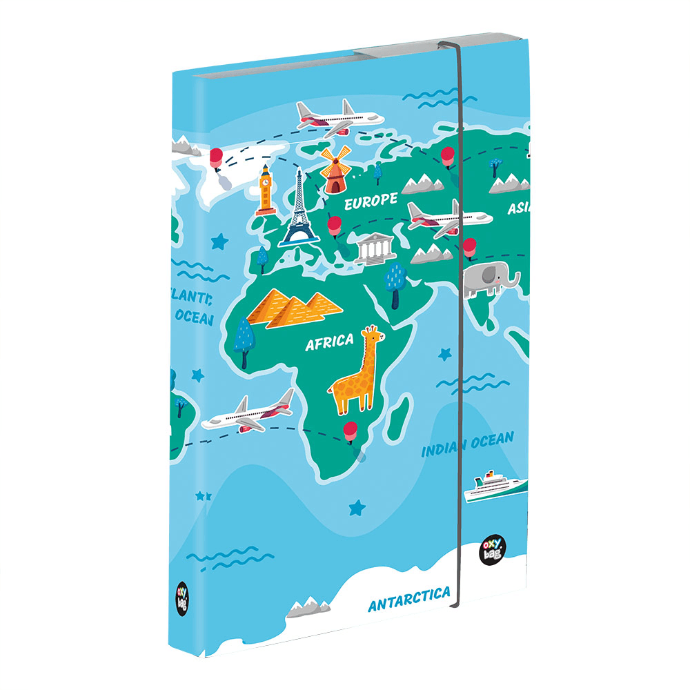 Box na sešity A5 Mapa
