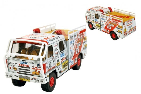 Kovový model Tatra 815 Dakar 1994