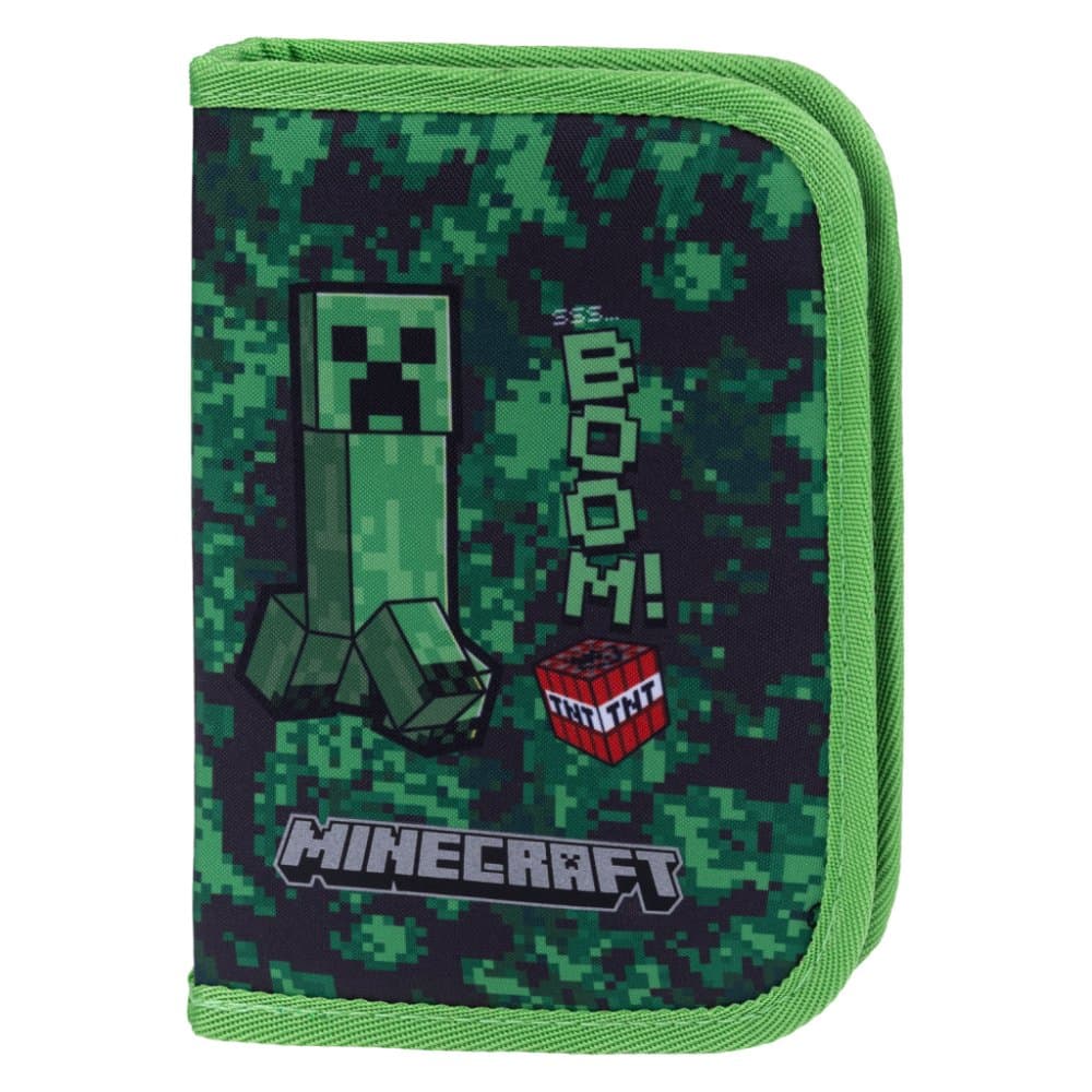 BAAGL Školní penál jednopatrový Minecraft Boom - náhled 1