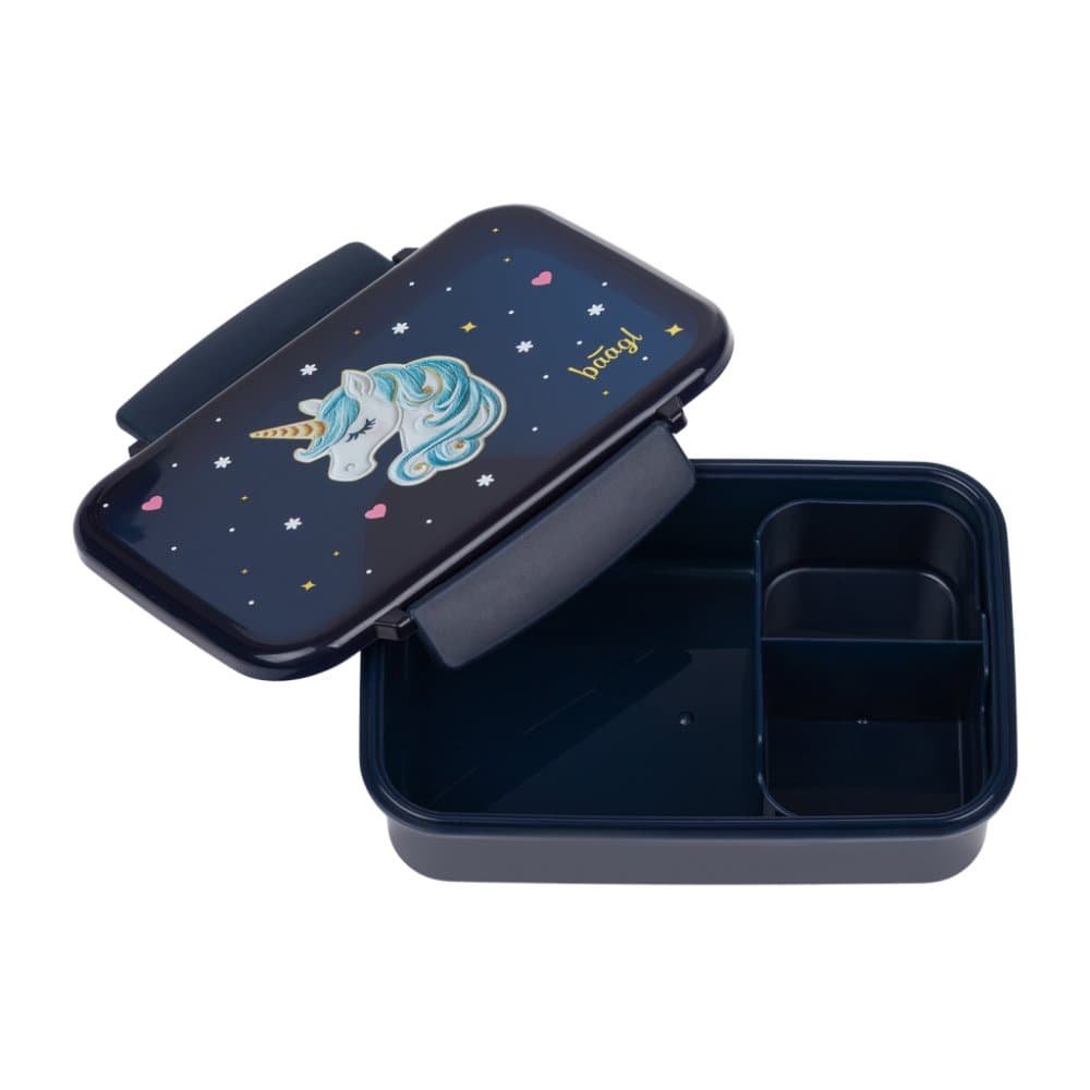 BAAGL Box na svačinu s přihrádkami Unicorn Gold - náhled 3
