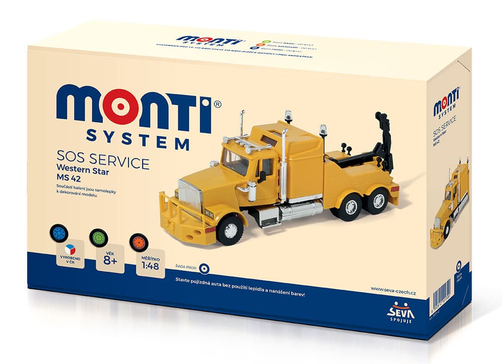 Stavebnice Monti System MS 42 SOS Service Western Star
