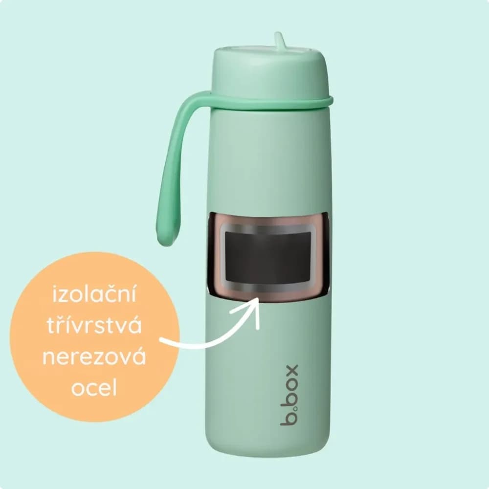 B.Box termoláhev na pití 690 ml Spearmint - náhled 3