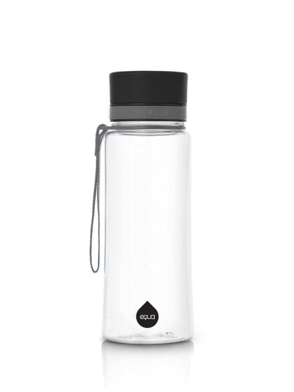 Láhev na pití Equa Plain Black 600ml - náhled 1