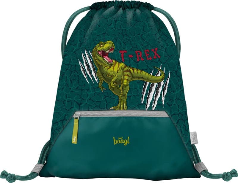 Školní batoh v setu Baagl Airy T-REX - 3 díly - náhled 2