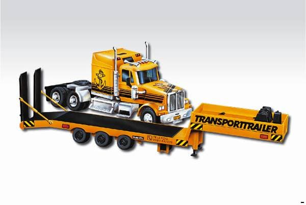 Stavebnice Monti System MS 46 Transport Trailer Western Star - náhled 4