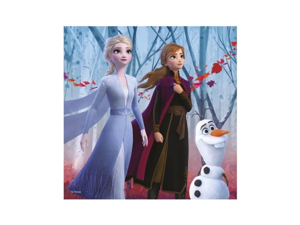 Puzzle 3v1 Ledové království II - Frozen II 3x55 dílků - náhled 4