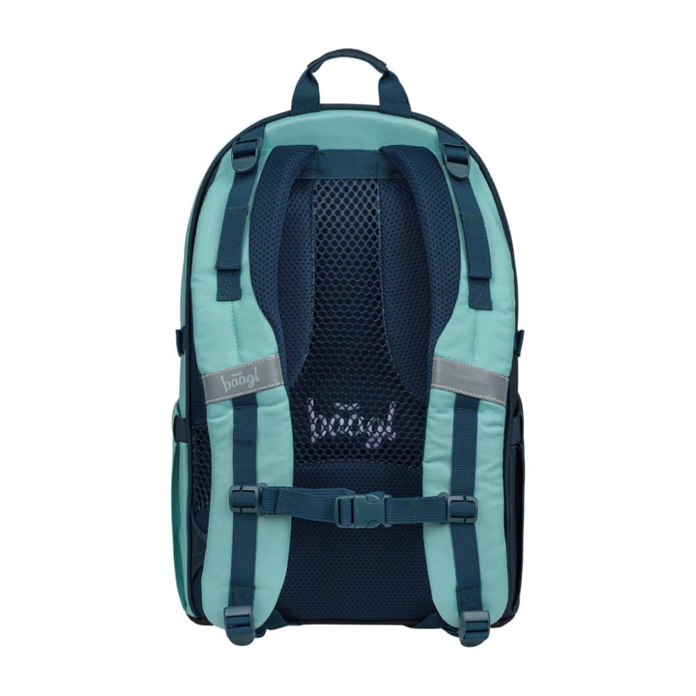 BAAGL SET 3 Skate Petrol: batoh, penál, sportovní taška GRS - náhled 4