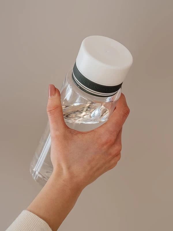 Láhev na pití Equa Plain White 600ml - náhled 5