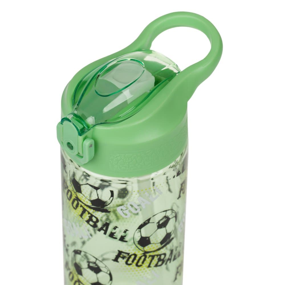 BAAGL Tritanová láhev na pití s brčkem Fotbal 500 ml - náhled 3
