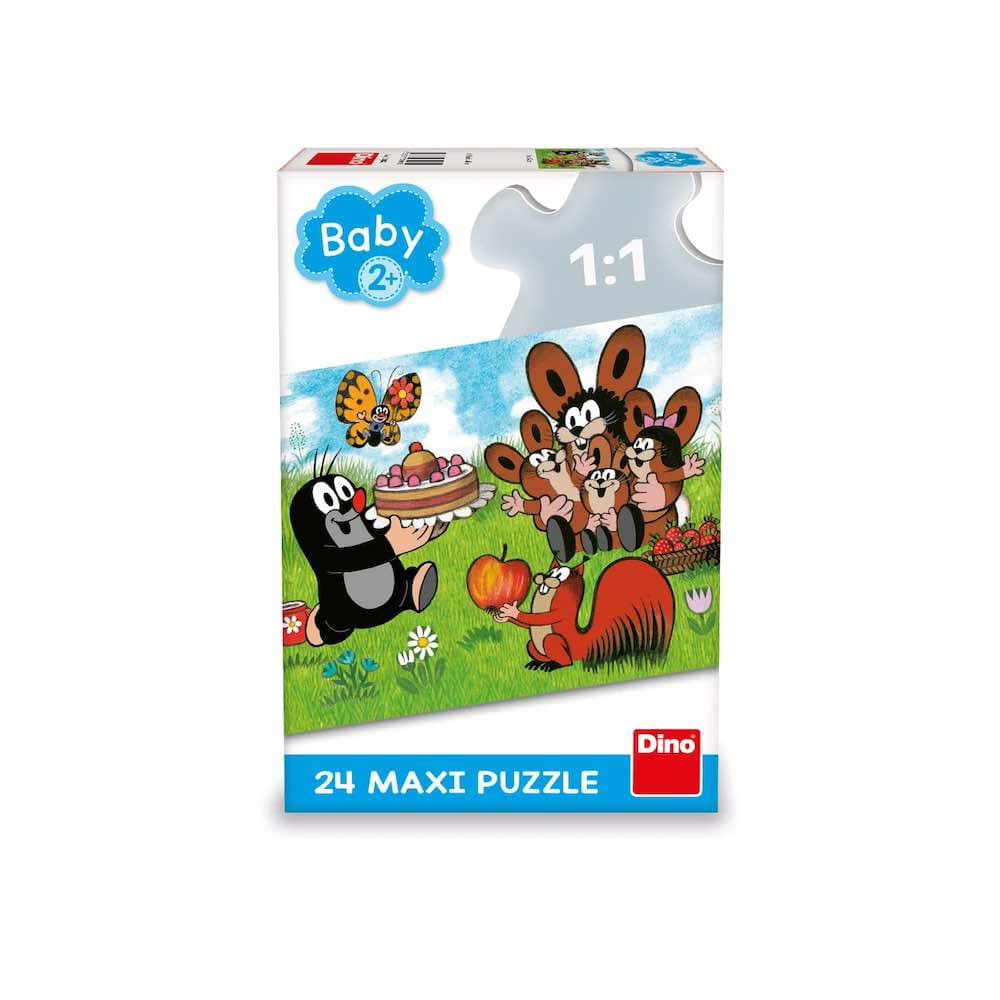 Dřevěné puzzle 24 dílků - stavba Viga