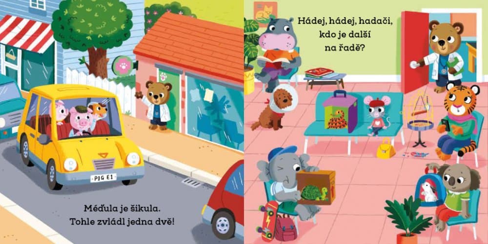 MÉĎULA ŠIKULA VETERINÁŘEM – Obrázky s pohyblivými prvky - náhled 3