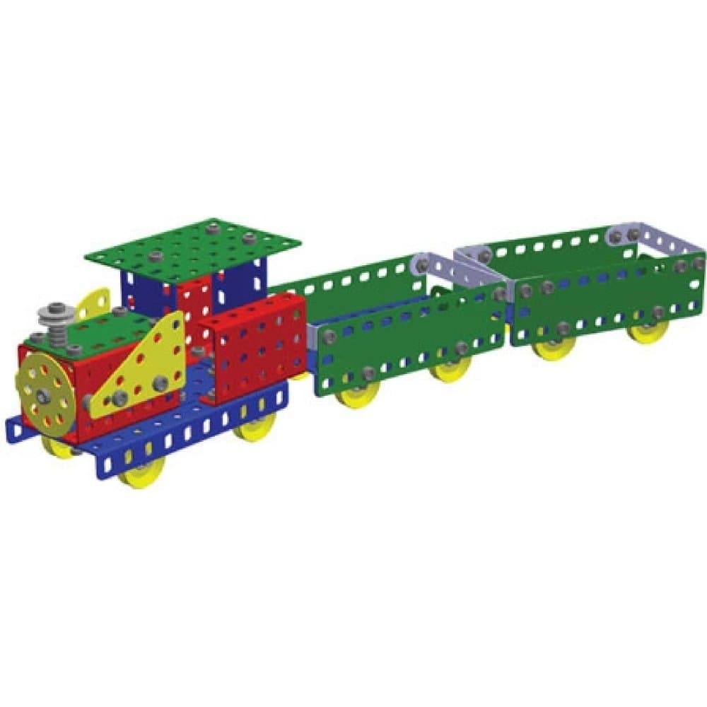 Stavebnice Merkur 030 Cross expres, 310 dílů, 10 modelů - náhled 3