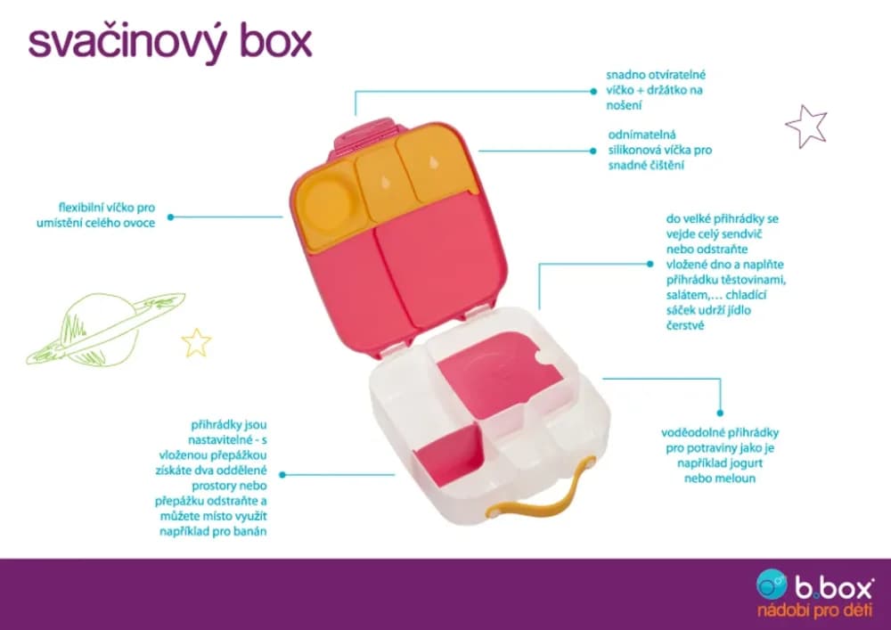 Krabička na svačinu b.box velká – Chill Out - náhled 4