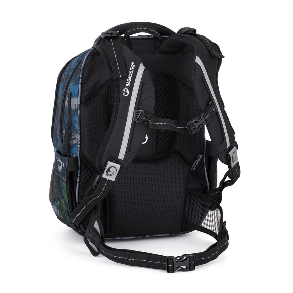 Školní batoh pro prvňáčky Bagmaster LUMI 24 F Vlk - náhled 3