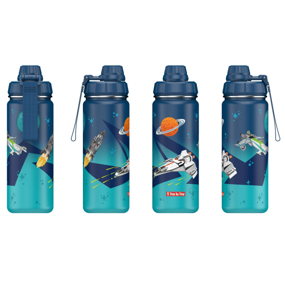 Izolovaná láhev na pití z nerezové oceli Step by Step 0,5 l, Starship - náhled 3