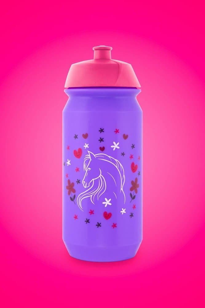 BAAGL Dětská láhev na pití Koně 500 ml - náhled 2