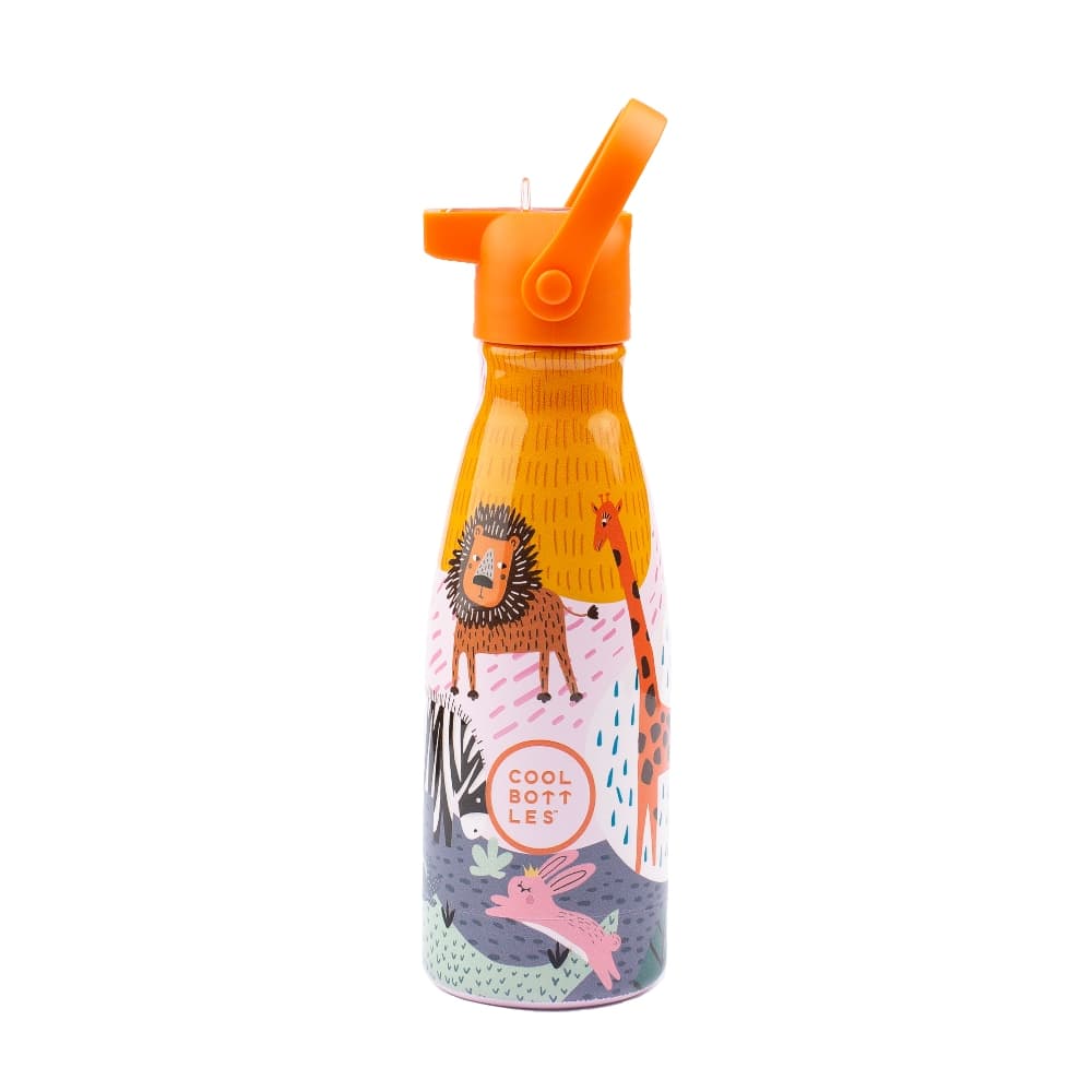 Dětská nerezová termolahev COOL BOTTLES Kids Savannah Kingdom třívrstvá 260ml NEW - náhled 1
