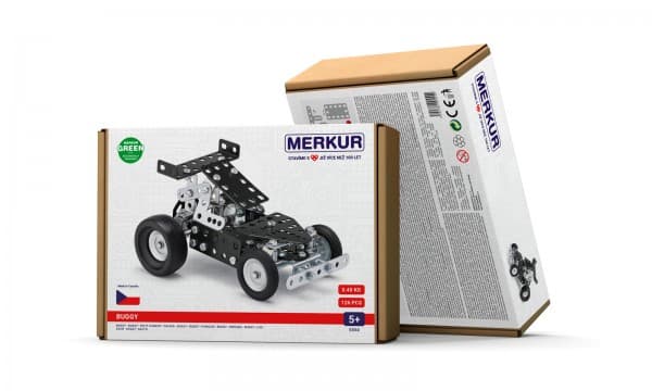 Stavebnice Merkur 055 Buggy, 10 modelů, 126 ks - náhled 3