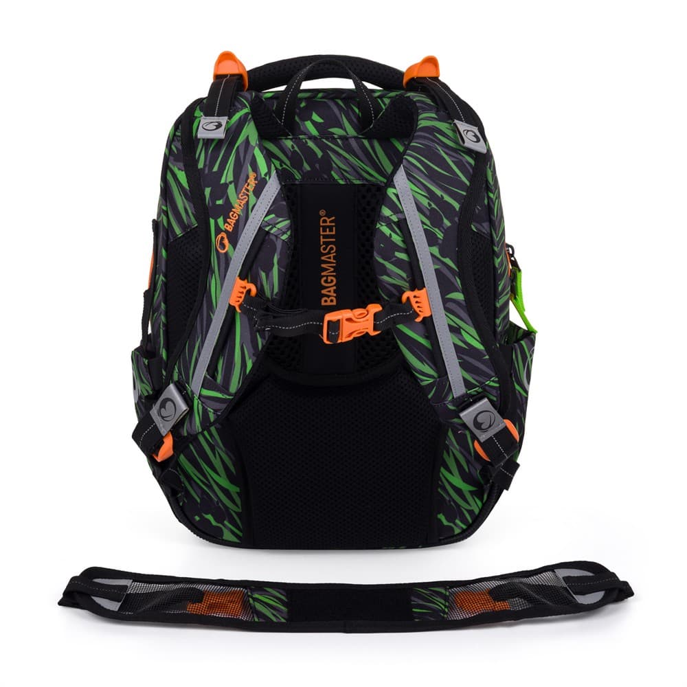 Školní batoh pro prvňáčky Bagmaster BETA 24 B Tygr - náhled 4