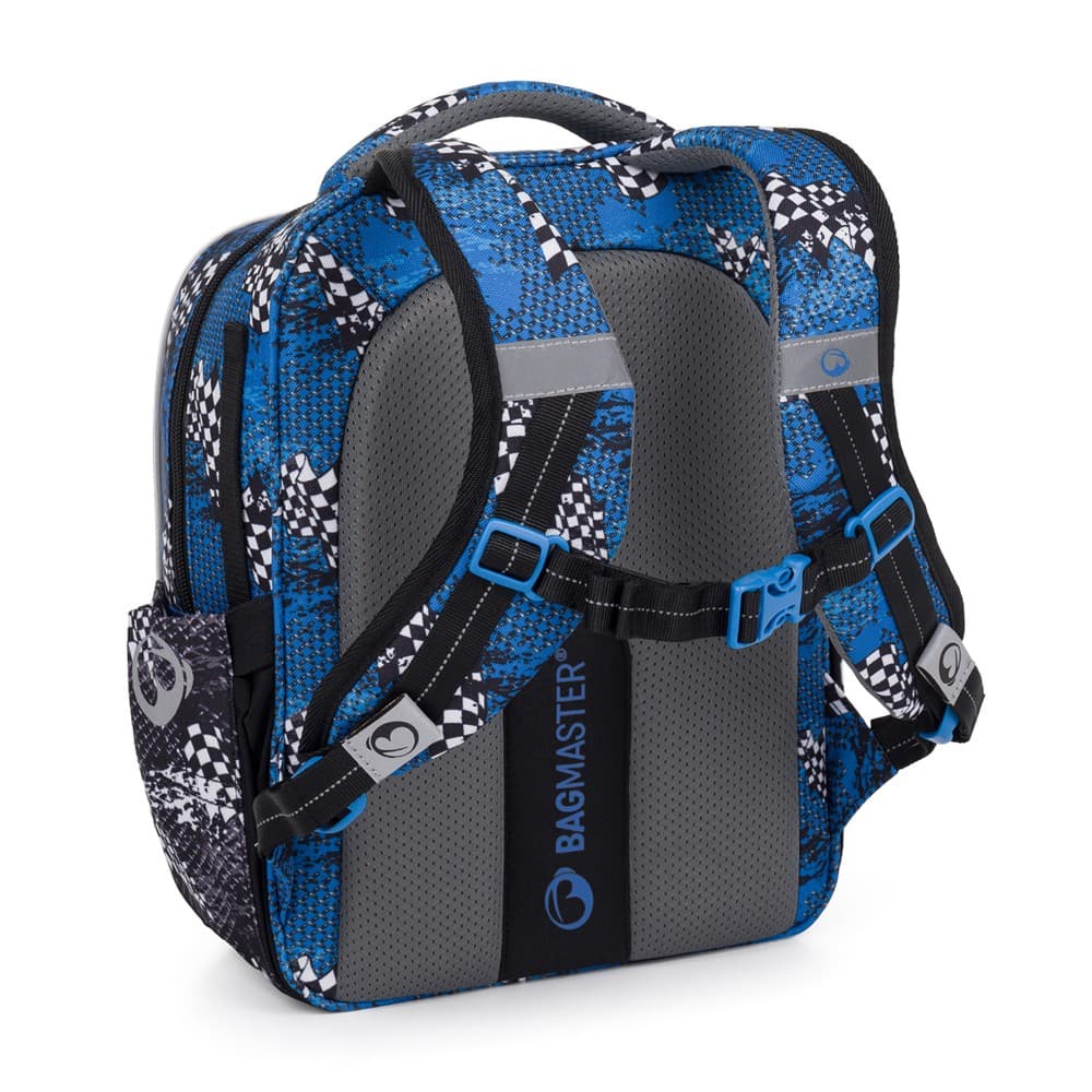 Předškolní batoh Bagmaster MINI 24 B Auto - náhled 3