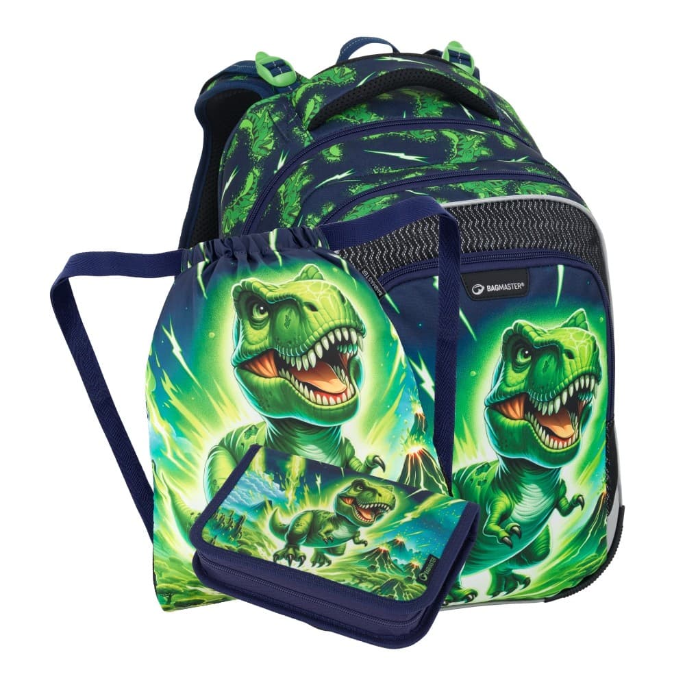 Bagmaster LUMI 25 C malý školní set pro prvňáčky – dinosaurus - náhled 1