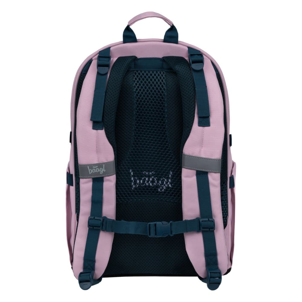 BAAGL SET 5 Skate Rose: batoh, penál, sportovní taška, ledvinka, obal na notebook GRS - náhled 4