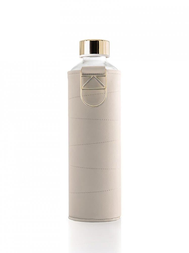 Láhev na pití Equa Mismatch Beige 750 ml s obalem z umělé kůže - náhled 1