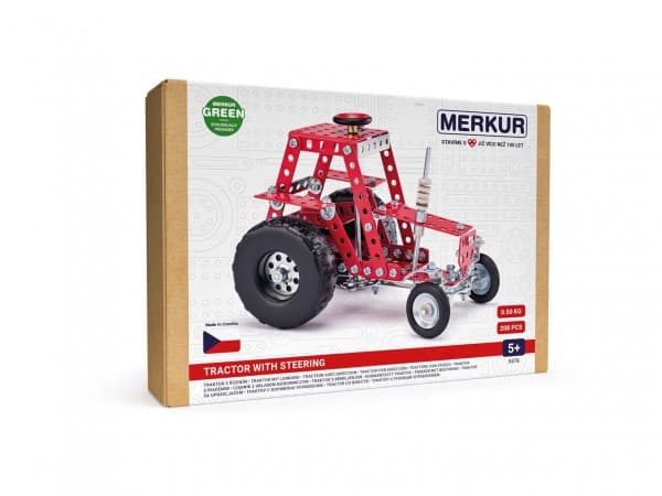 Stavebnice Merkur 057 Traktor s řízením