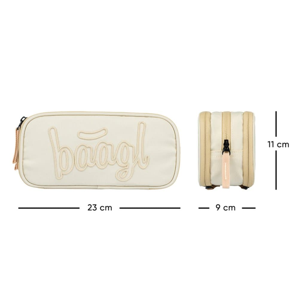 BAAGL Studentský penál etue Beige - náhled 5