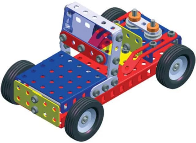 Stavebnice Merkur 016 Buggy 10 modelů 205 ks - náhled 2