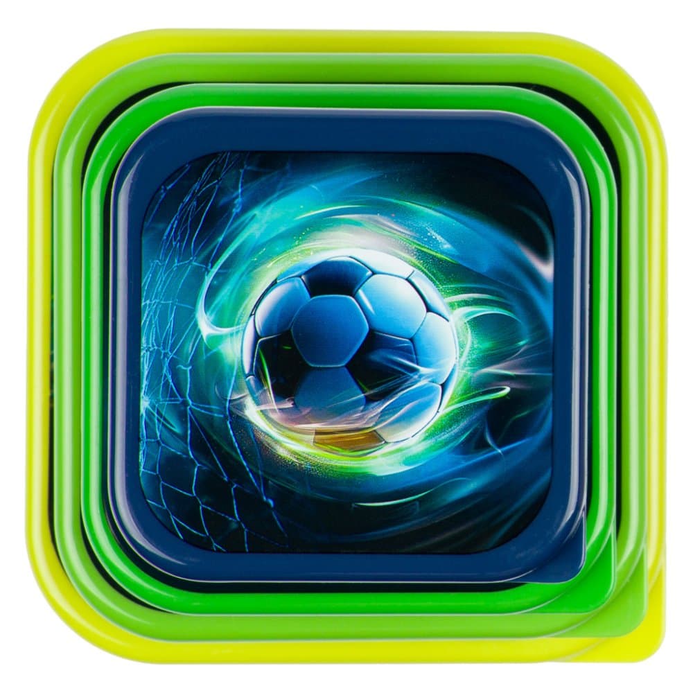 BAAGL Box na svačinu 4 v 1 Fotbal - náhled 4