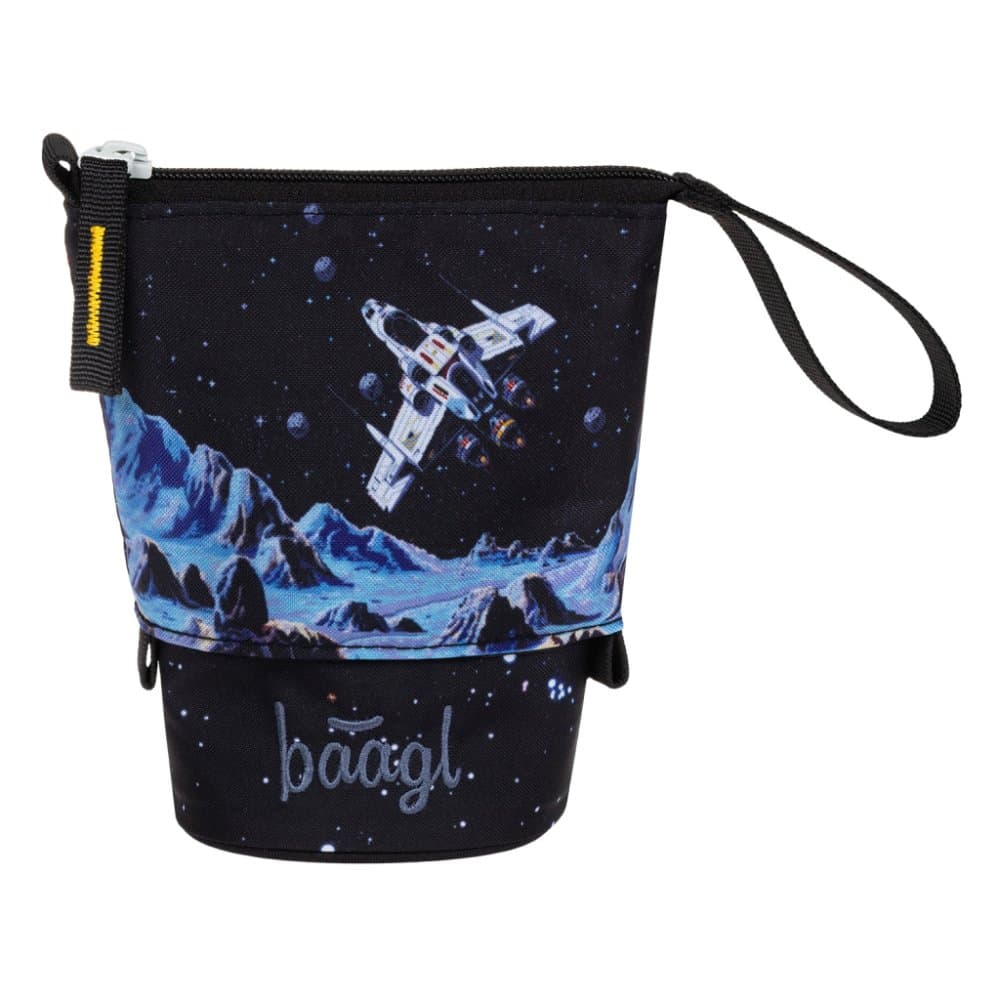 BAAGL Školní penál Pastelkovník Pixel Space GRS - náhled 3