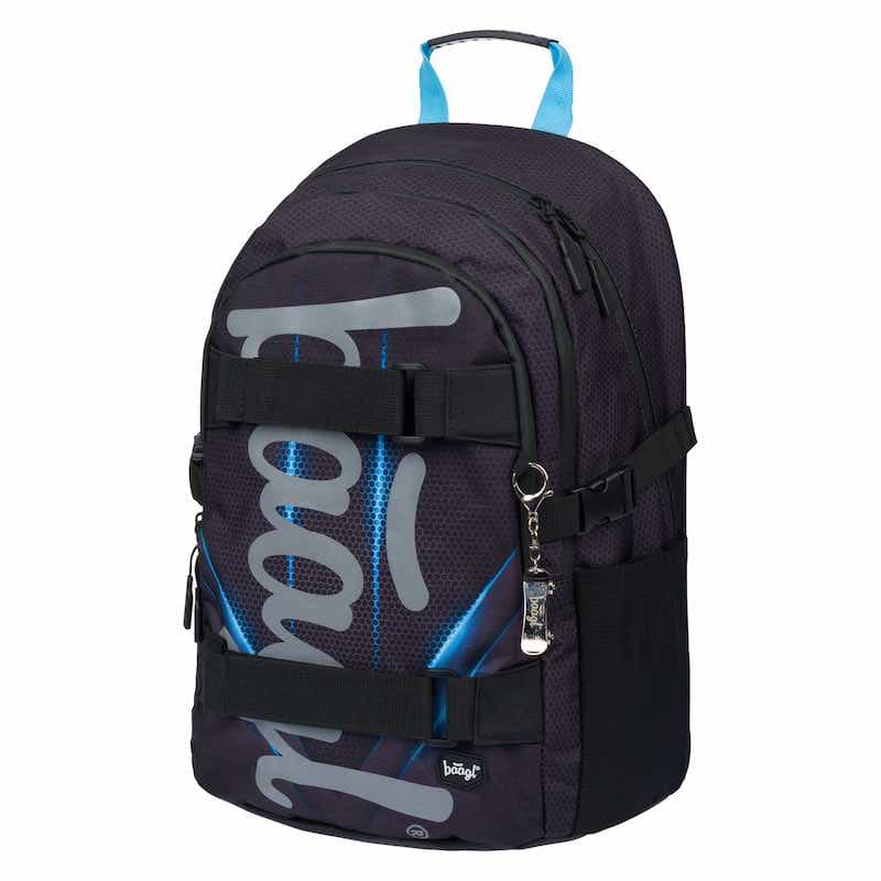 Baagl Skate Bluelight A-30537 25 L černá set - náhled 3